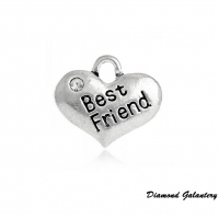 Prívesok so štrasom Best Friend