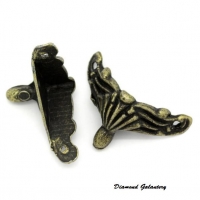 Kovová nožička 36 x 18 mm