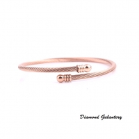 Náramok 53 x 3 mm - Ružové zlato