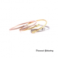 Náramok 53 x 3 mm - Ružové zlato