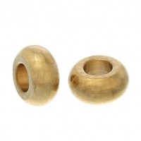 Kovová korálka 7 x 3 mm