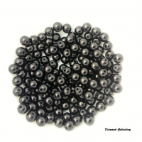 Perličky 6 mm - čierne