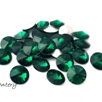 Rivolky 12 mm - Emerald