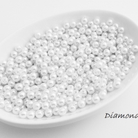 Perličky 8 mm - Biele