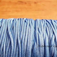 Shamballa šnúrka 1,5 mm nylonová - Modrá belasá