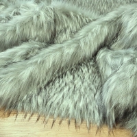 Kožušina huňatá - Šedý vlk TOP - cena za 10 cm