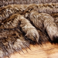 Luxusná umelá kožušina - Silver Bear - cena za 10 cm