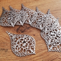 Filigrán - 47 x 81 - Strieborný