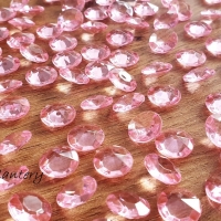 Diamantové konfety - balenie 100 kusov - Ružové