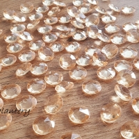 Diamantové konfety - balenie 100 kusov - Champagne