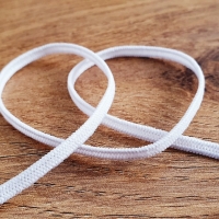 Guma 3 mm – Ploská - Biela