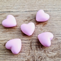 Silikónová korálka - 19 x 20 mm - Ružová Svetlá