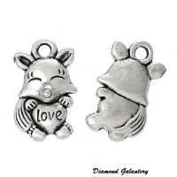 Prívesok Líštička 16 x 10 mm