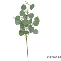Dekoračná umelá rastlina-Eukalyptus - 75 cm