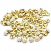 Perličkové gombičky 10 mm