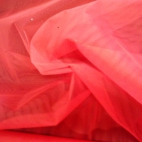 Tyl hrubý 1 mm červený