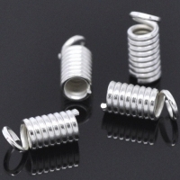 Bižutérna koncovka 9 x 4 mm - pružinovitá