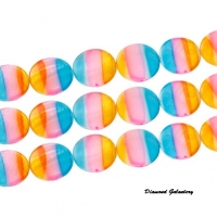 Korálka Kruh Multicolor 30 mm