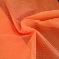 Tyl hrubý 1 mm oranžový