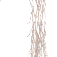 Dekorácia - Halúzká Visiacia - Biela - 120 cm