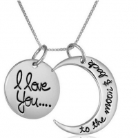 Prívesok s retiazkou I love you