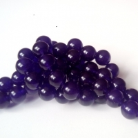 Korálky fialové 10 mm