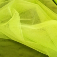 Tyl hrubý 1 mm neónová zelená
