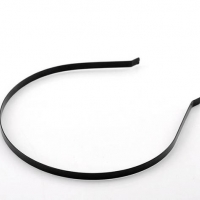 Čelenka kovová čierna