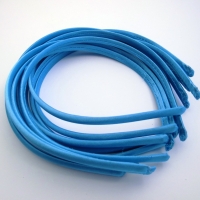 Čelenka saténová tyrkys