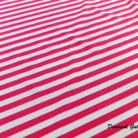 Úplet Pásik, ružový - cena za 10 cm