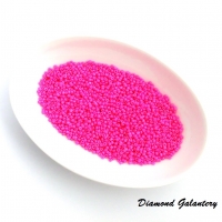 Korálky 2 mm - Ružové - 40 g