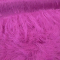 Kožušina umelá - ružovo-fialová - cena za 10 cm