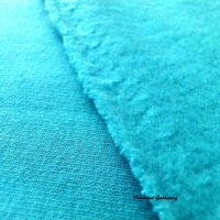 Teplákovina hrubšia - Tyrkys - cena za 10 cm