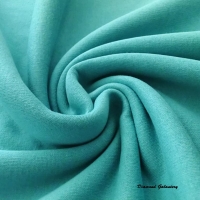 Teplákovina hrubšia - Tyrkys - cena za 10 cm