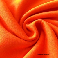 Teplákovina hrubšia - Pomaranč - cena za 10 cm