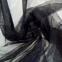 Tyl hrubý 1 mm čierny