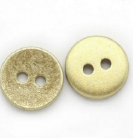 Akrylový gombík zlatý 12,5 mm