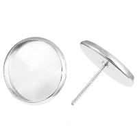 Lôžko na náušnice 14 x 14 mm