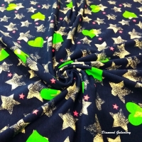 Úplet hviezdy, srdiečka - cena za 10 cm