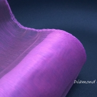 Obšitá organza 12 cm - fialová