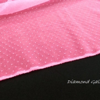 Tyl guličky ružové - cena za 10 centimetrov