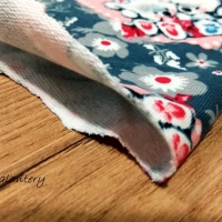 Úplet - Mackovia v srdiečku - cena za 10 cm