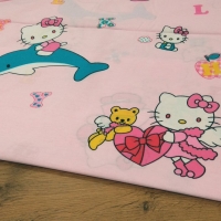 Bavlnená látka - Mačička - šírka 220 cm - cena za 10 centimetrov