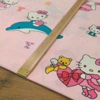 Bavlnená látka - Mačička - šírka 220 cm - cena za 10 centimetrov