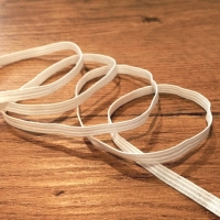 Gumička - 5 mm - originál na šitie rúšok