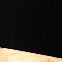 Bavlnená látka - Čierna 240 cm - cena za 10 cm