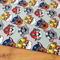 Teplákovina - Digitálna potlač - Lapková patrola - cena za 10 centimetrov