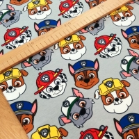 Teplákovina - Digitálna potlač - Lapková patrola - cena za 10 centimetrov