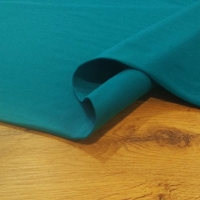 Teplákovina - Tmavý tyrkys - cena za 10 cm