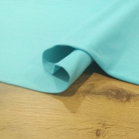 Teplákovina - Svetlá tyrkysová - cena za 10 cm